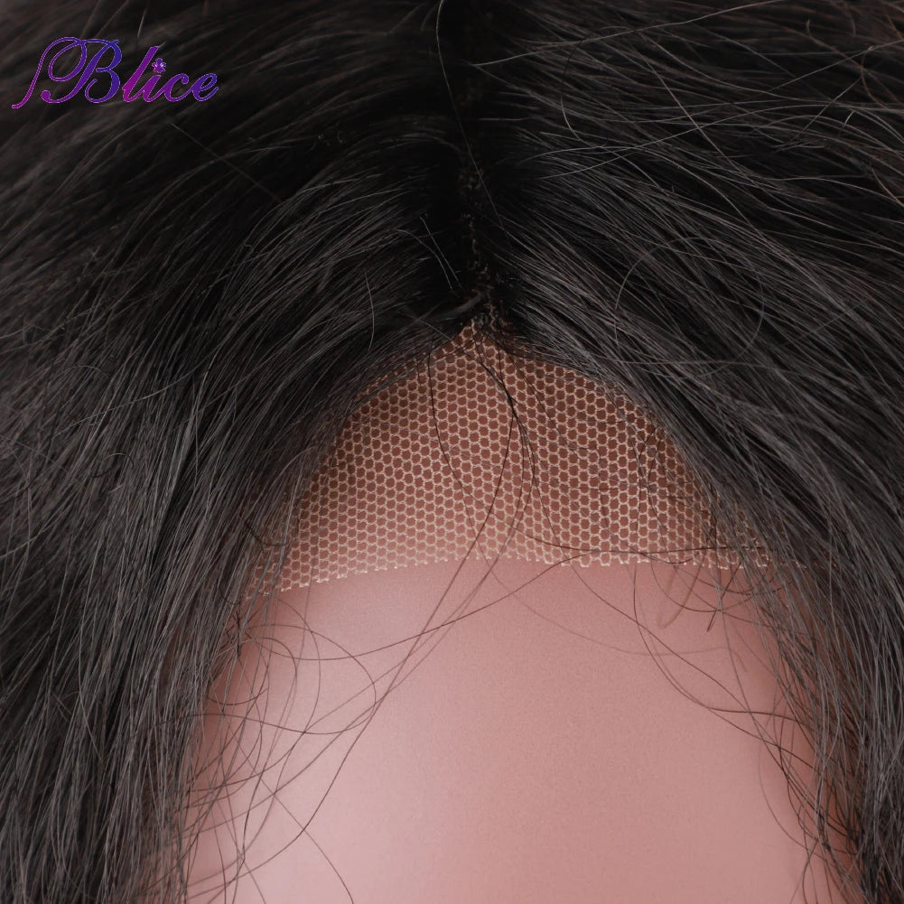 Long Wig 4*1 Lace Middle Part Wavy Wigs