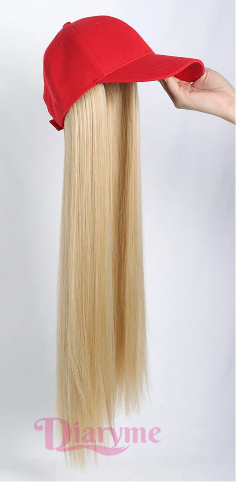 Long Straight Wig with cap