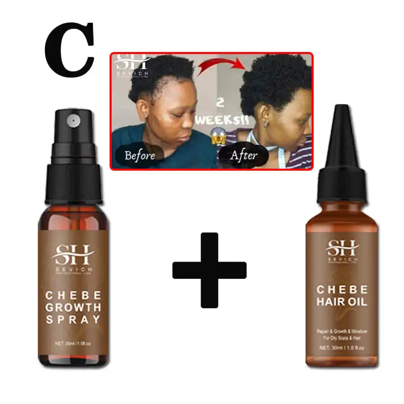 Africa Chad 100% Chebe Powder Women Traction Alopecia Treatment Oil