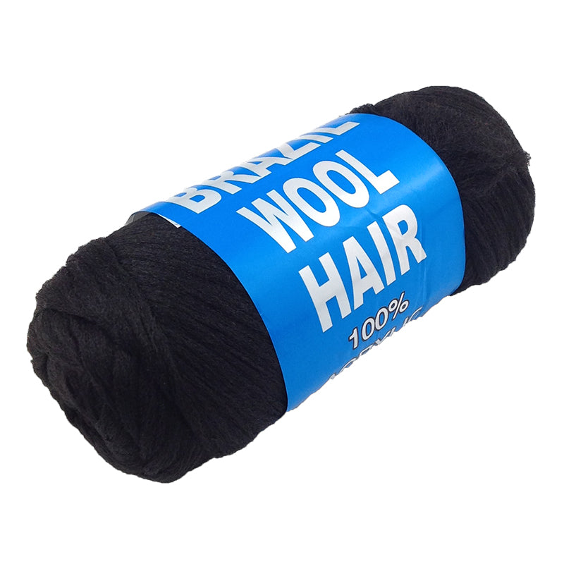 Brazil Wool Hair African Wig Thread Dreadlocks Hair Super Light Dreadlocks Silk Big Braid Twist Braids