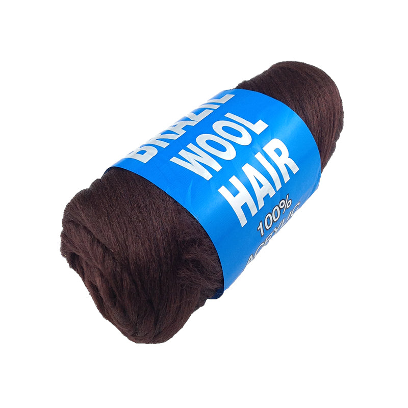 Brazil Wool Hair African Wig Thread Dreadlocks Hair Super Light Dreadlocks Silk Big Braid Twist Braids