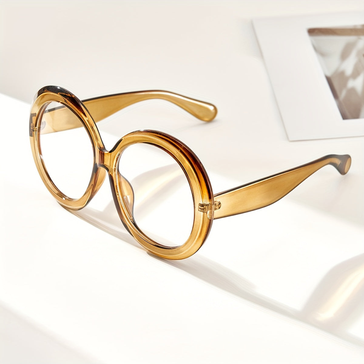 5 Pairs Trendy Clear Lens Glasses for Women