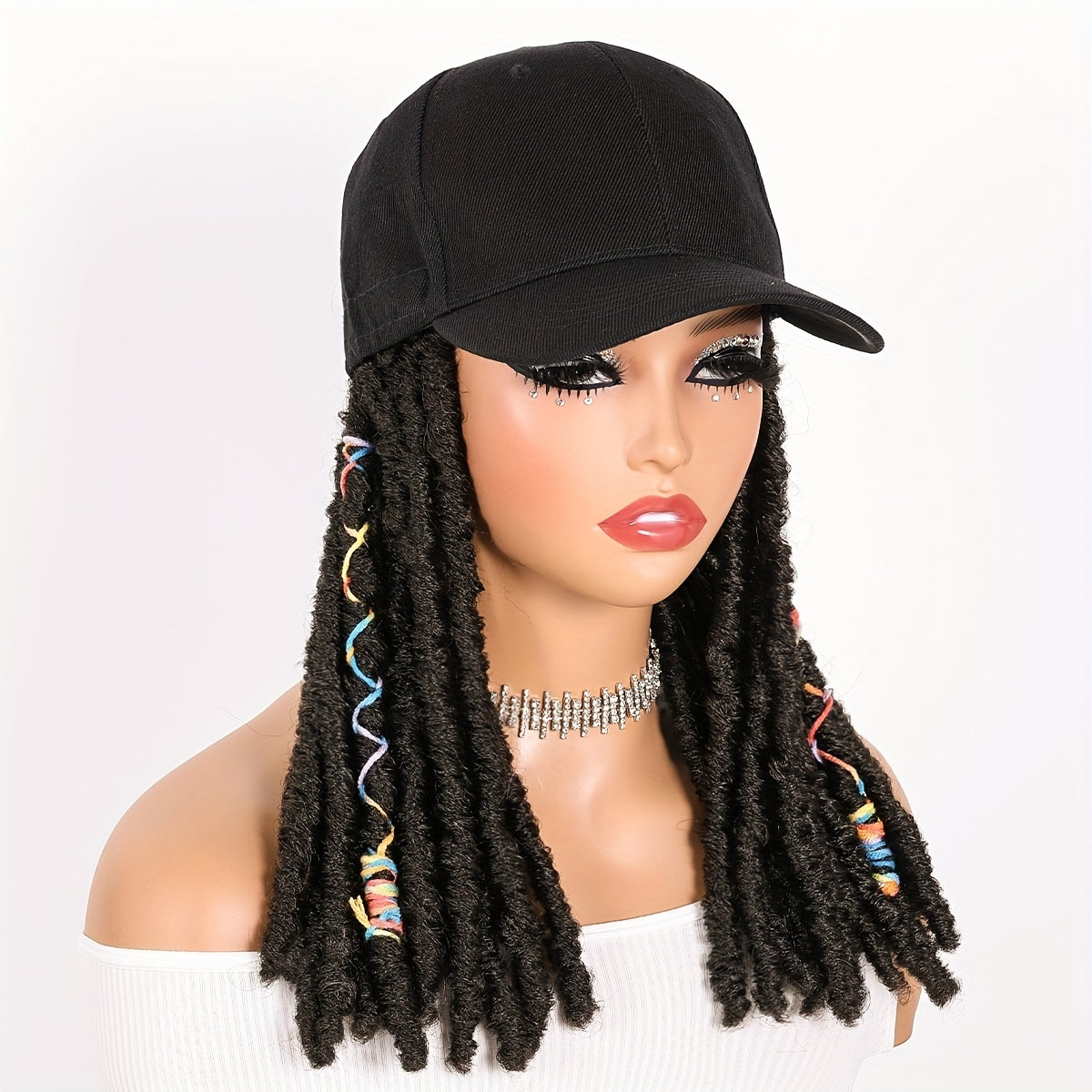 Hat Wigs 12 Inch Dreadlock Wigs