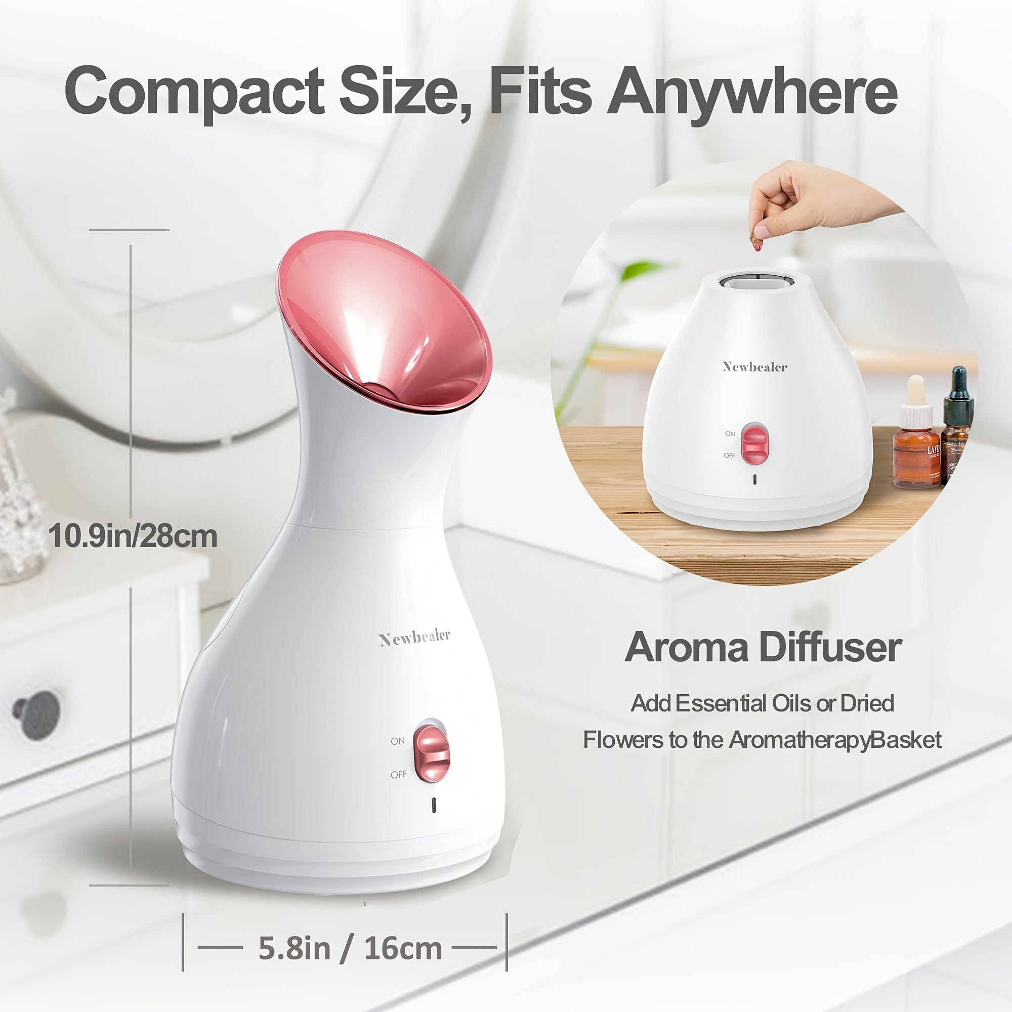 Portable Nano Mist Facial Steamer