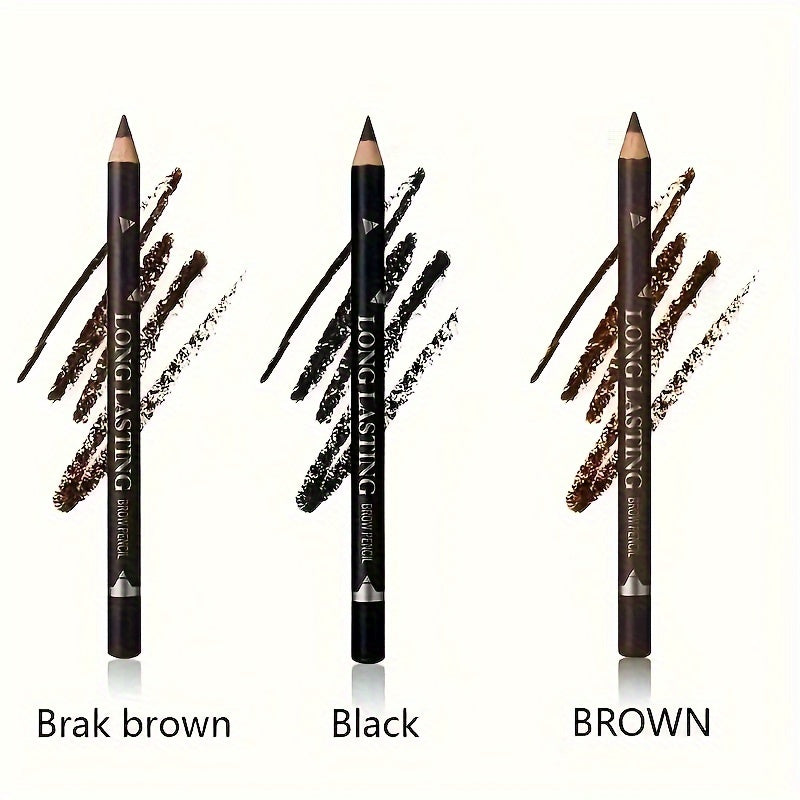 Eyeliner And Eyebrow Pencil