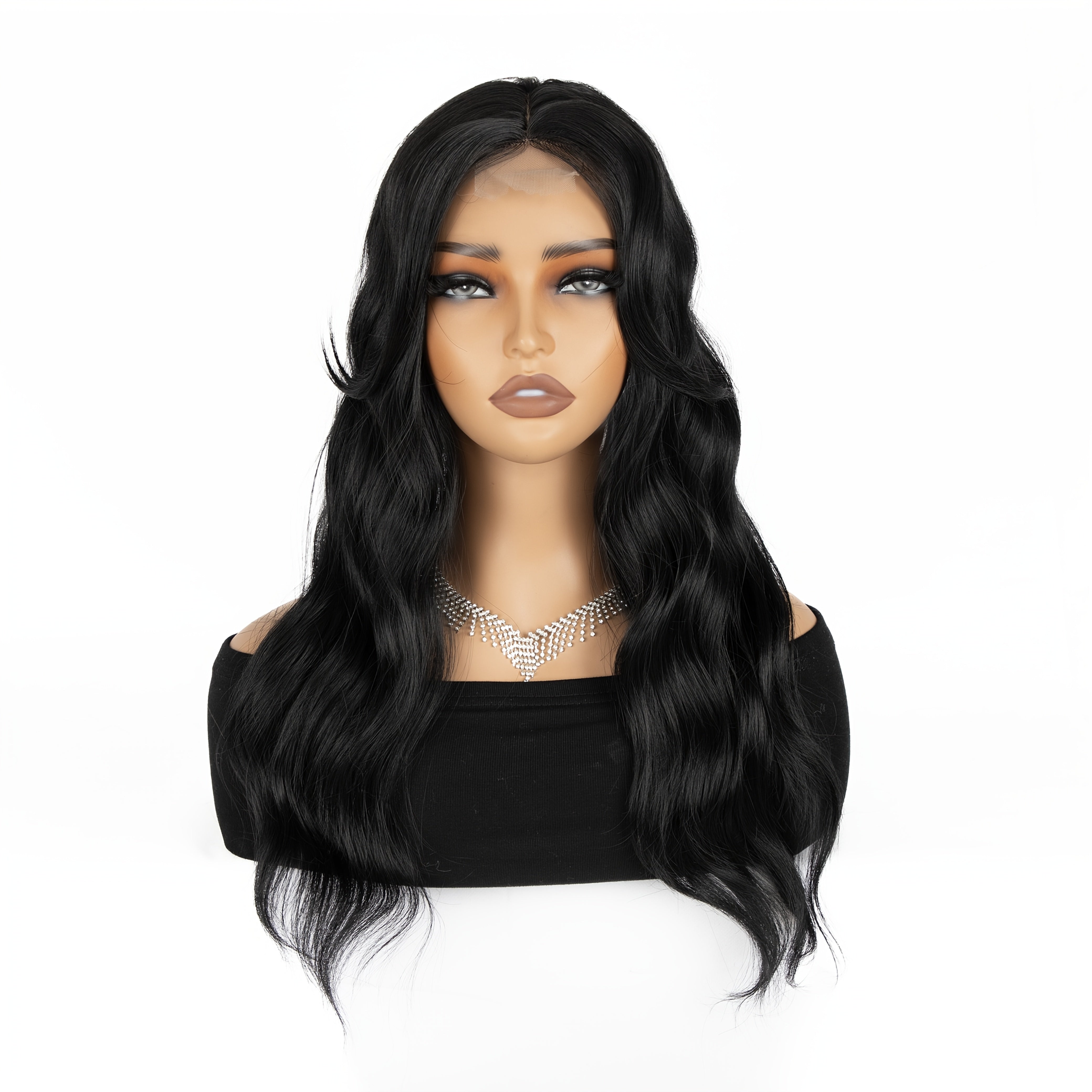 22Inch Clip-In Synthetic Hairpiece To Volume