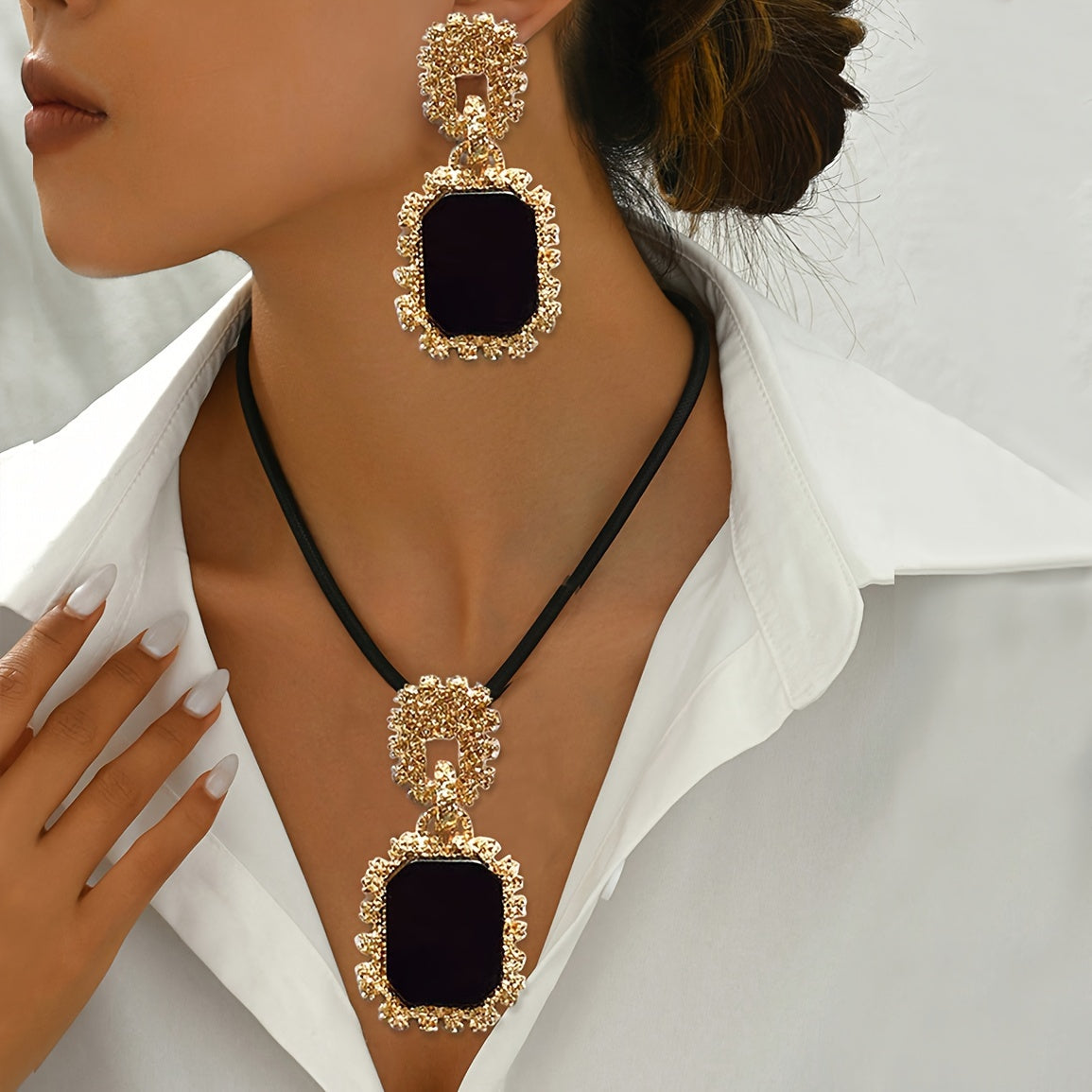 14K Golden Plated Retro Ethnic Style Jewelry