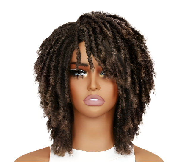 Chic Brown - Toned ombre Dreadlock Wigs