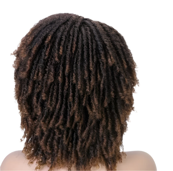 Chic Brown - Toned ombre Dreadlock Wigs