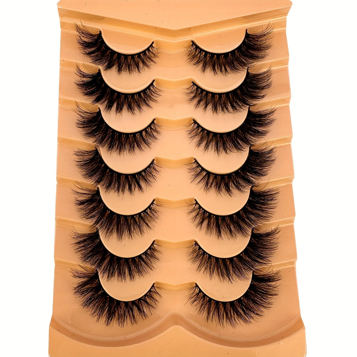 7 Pairs 3D Faux Mink Fake Eyelashes