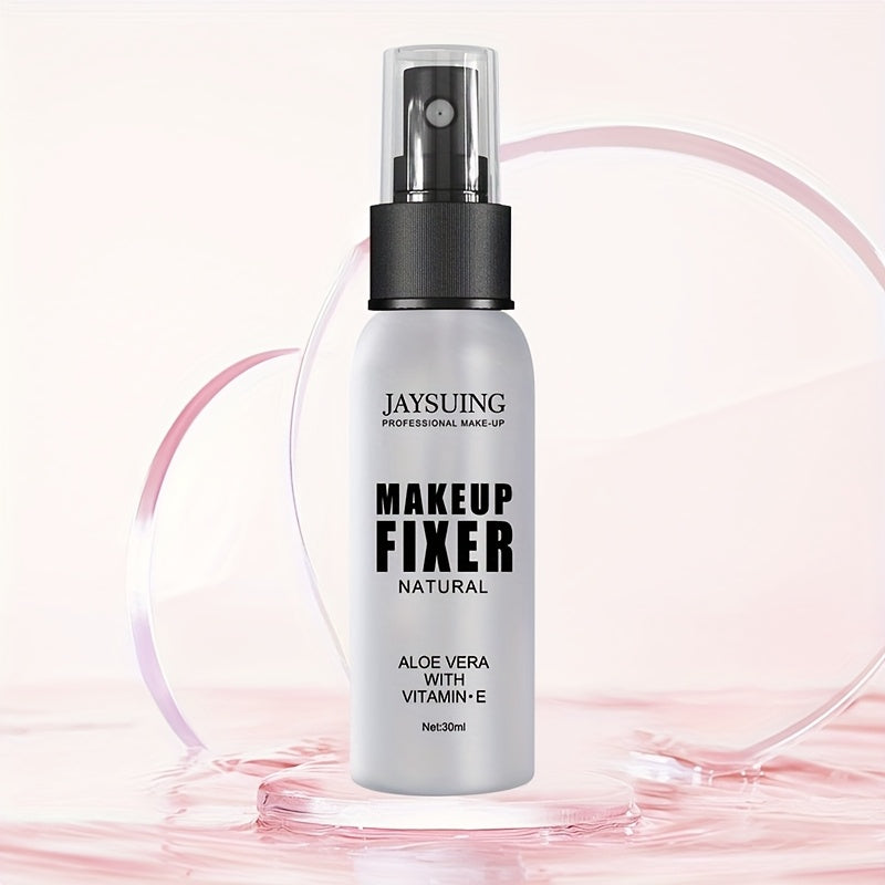 JAYSUING Makeup Fixer Spray - Natural Aloe Vera & Vitamin E, Long-Lasting Matte Finish, Non-Greasy, Suitable for All Skin Types, 1.01oz - Ideal Gift for Women