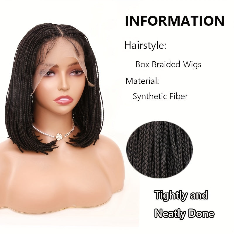 12 Inch Short Braided Wig