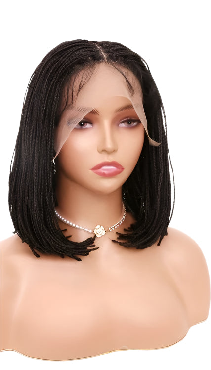 12 Inch Short Braided Wig