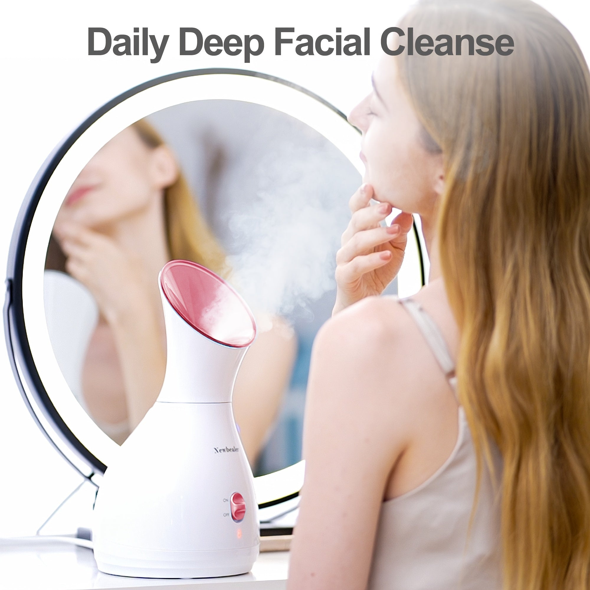 Portable Nano Mist Facial Steamer