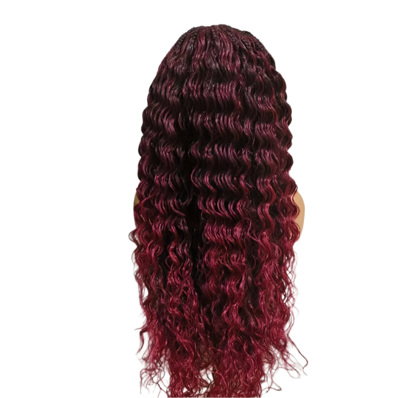 13*4 Lace Braided Synthetic Hair Wigs Heat Resistant Synthetic Lace Front