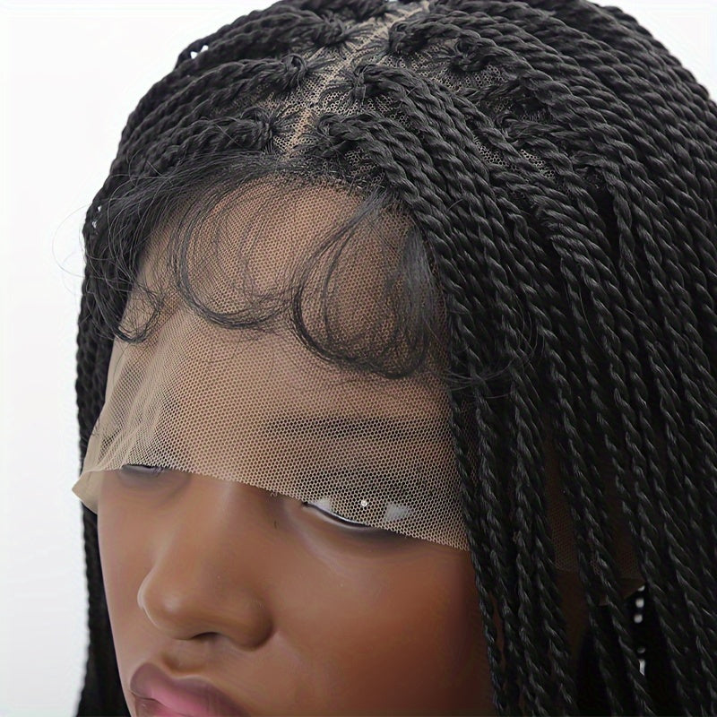 13x6 Inch HD Lace Front Braided Wigs