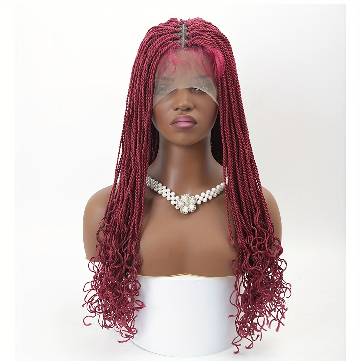 13x6 Inch HD Lace Front Braided Wigs