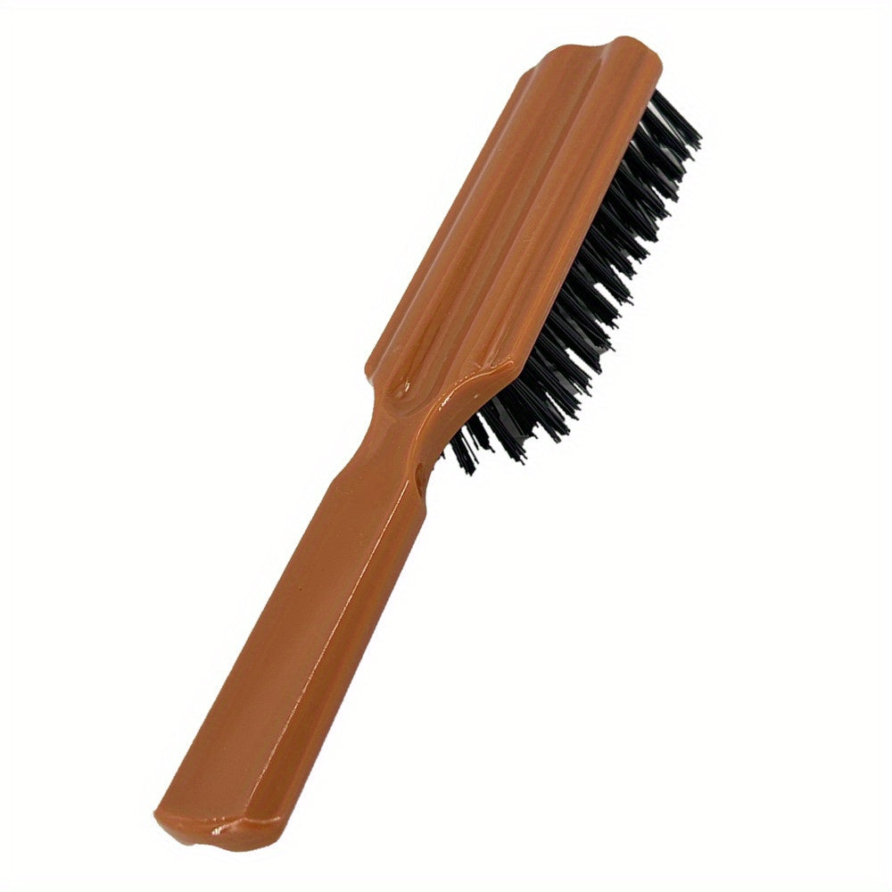 Plastic Handle Nylon Bristle Brush Hairdressing Comb Designed For All Hair Types