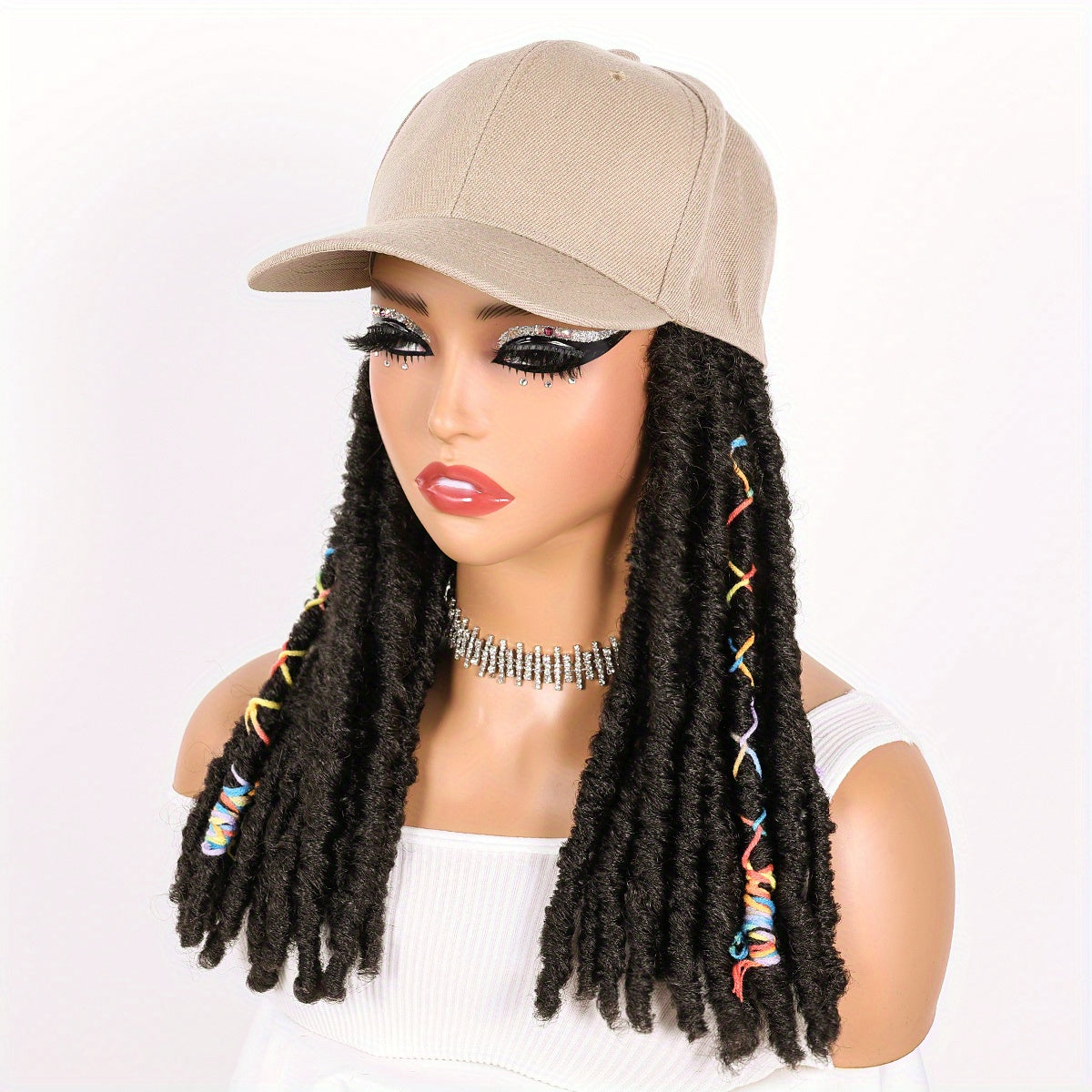 Hat Wigs 12 Inch Dreadlock Wigs