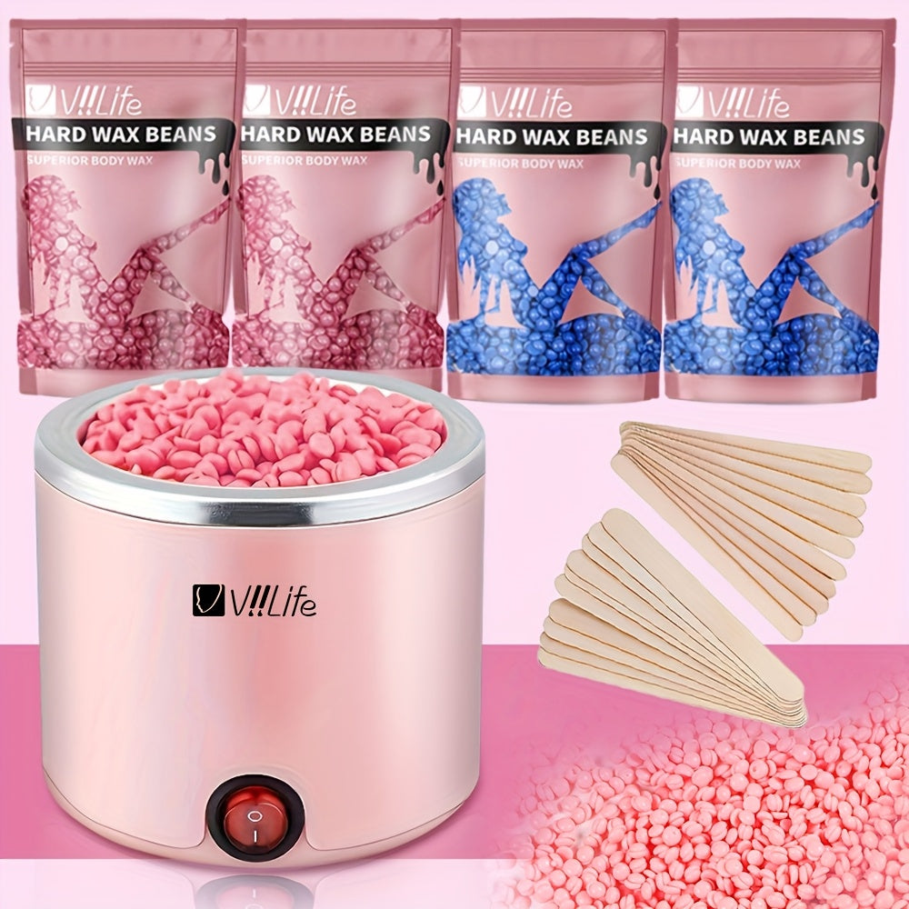 4 Packs Hair Removal Wax Beans