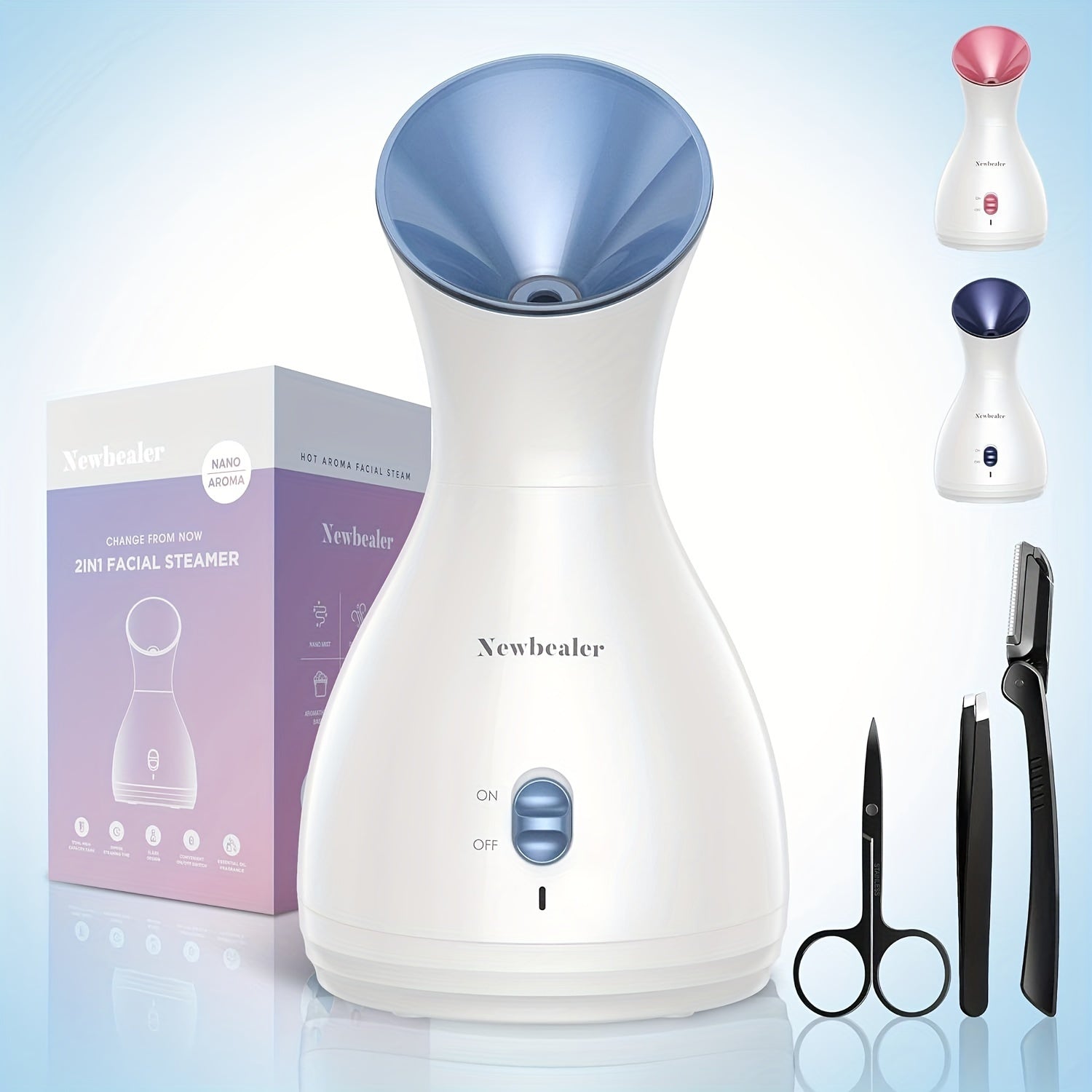 Portable Nano Mist Facial Steamer