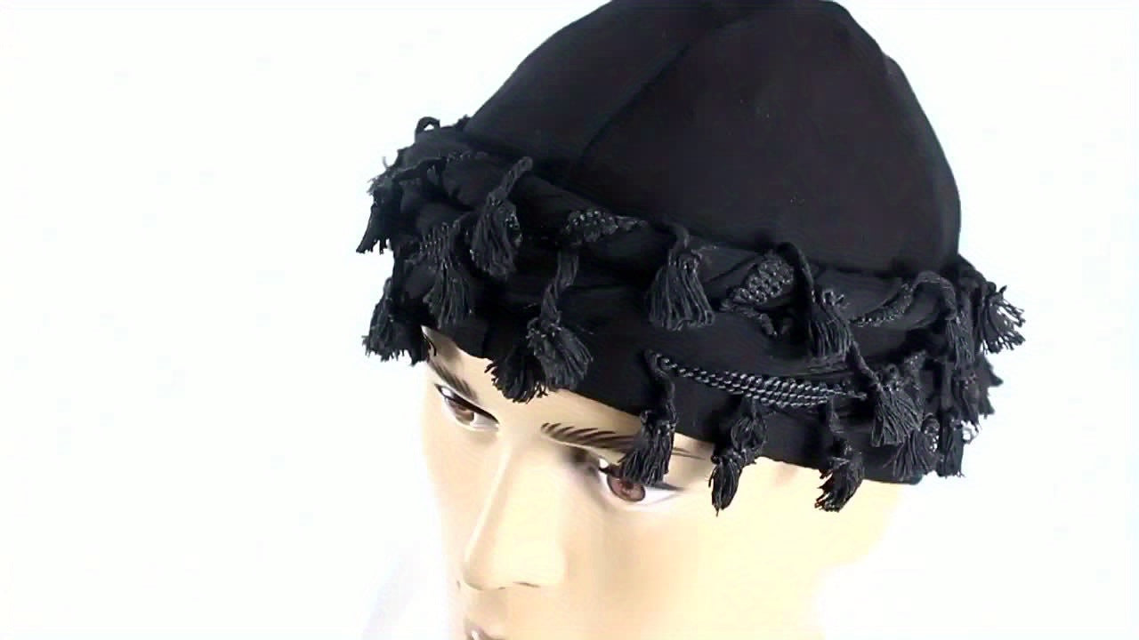 Unique Twisted Turban Headwrap - Soft, Breathable, Ethnic African-Inspired Design, Unisex Fashion Accessory with Tassels, Knotted Detail, Perfect for Music Festivals, Cultural Events, and Everyday Style