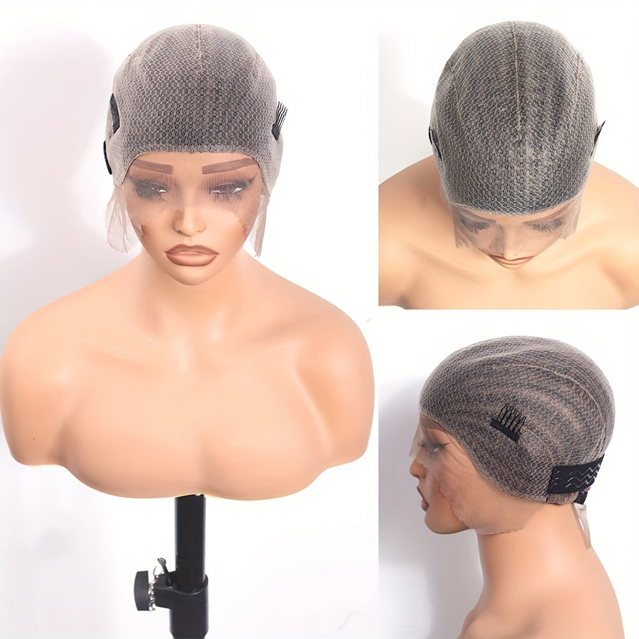 Double Lace Braided Wig Cap for Crochet & Embroidery