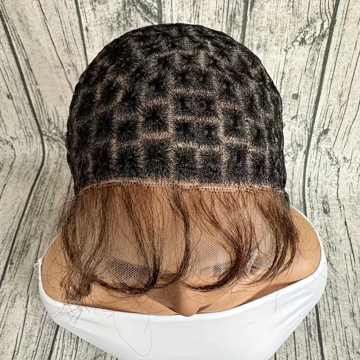 Women's Full Lace Wig Cap for Crochet Braids - 120 Sections Double Lace