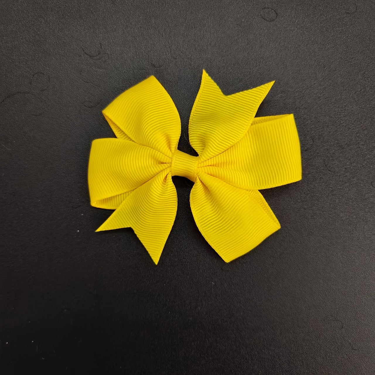 set 1pc/2pcs hair buns 4inch small size adorable hair buns with colorful hair bows hair extension party hair styling with bows hair buns with bows adorable hair with elastic hairties
