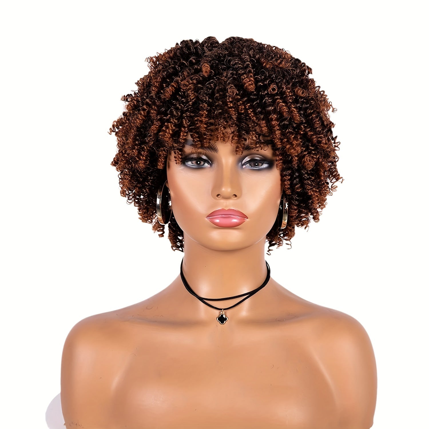 Short Black Afro wig