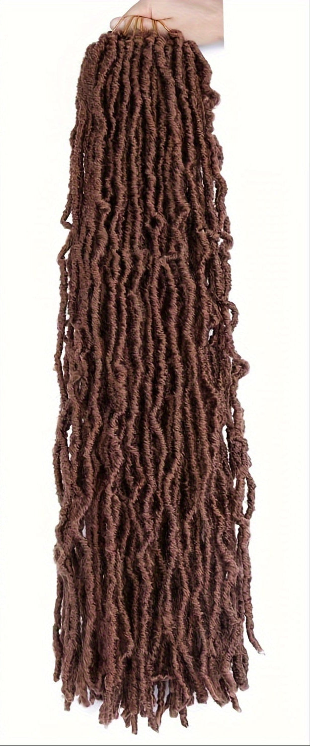 21-Strand 18" Nu Locs Crochet Hair Extensions