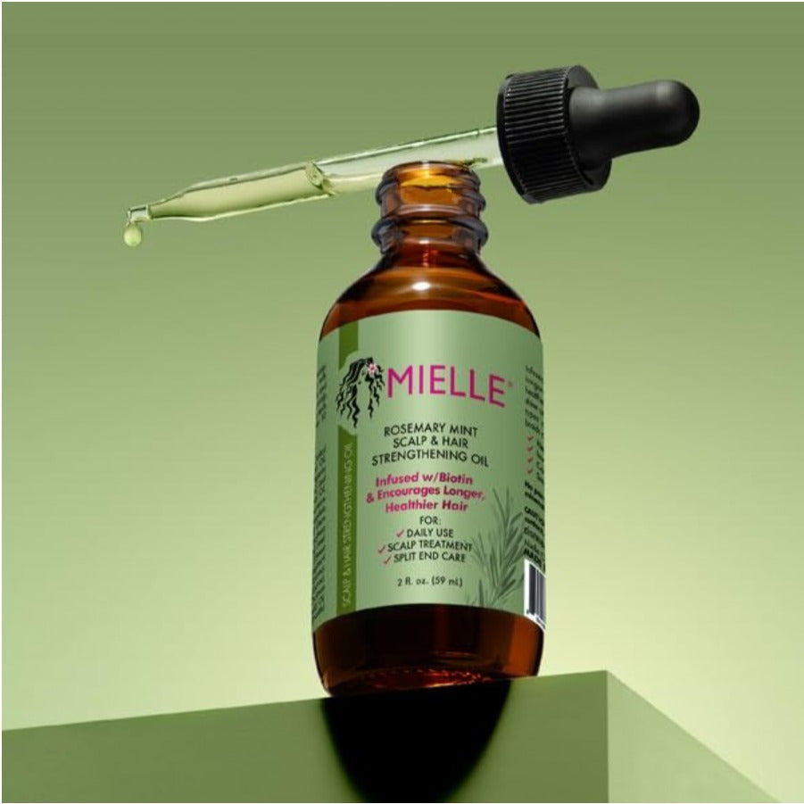 Mielle Organics Rosemary Peppermint Essential Oil, suitable for all hair types, 59ml