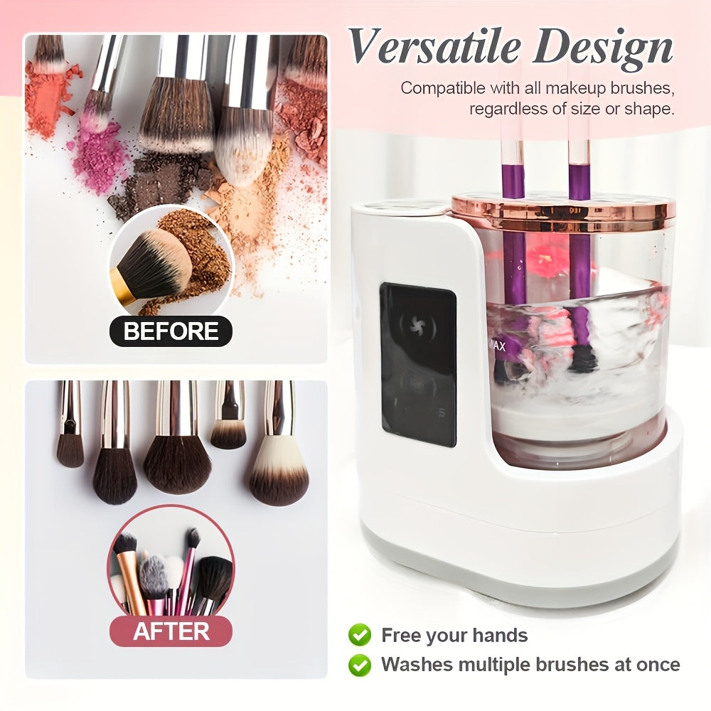 2-in-1 Electric Makeup Brush Cleaner & Dryer