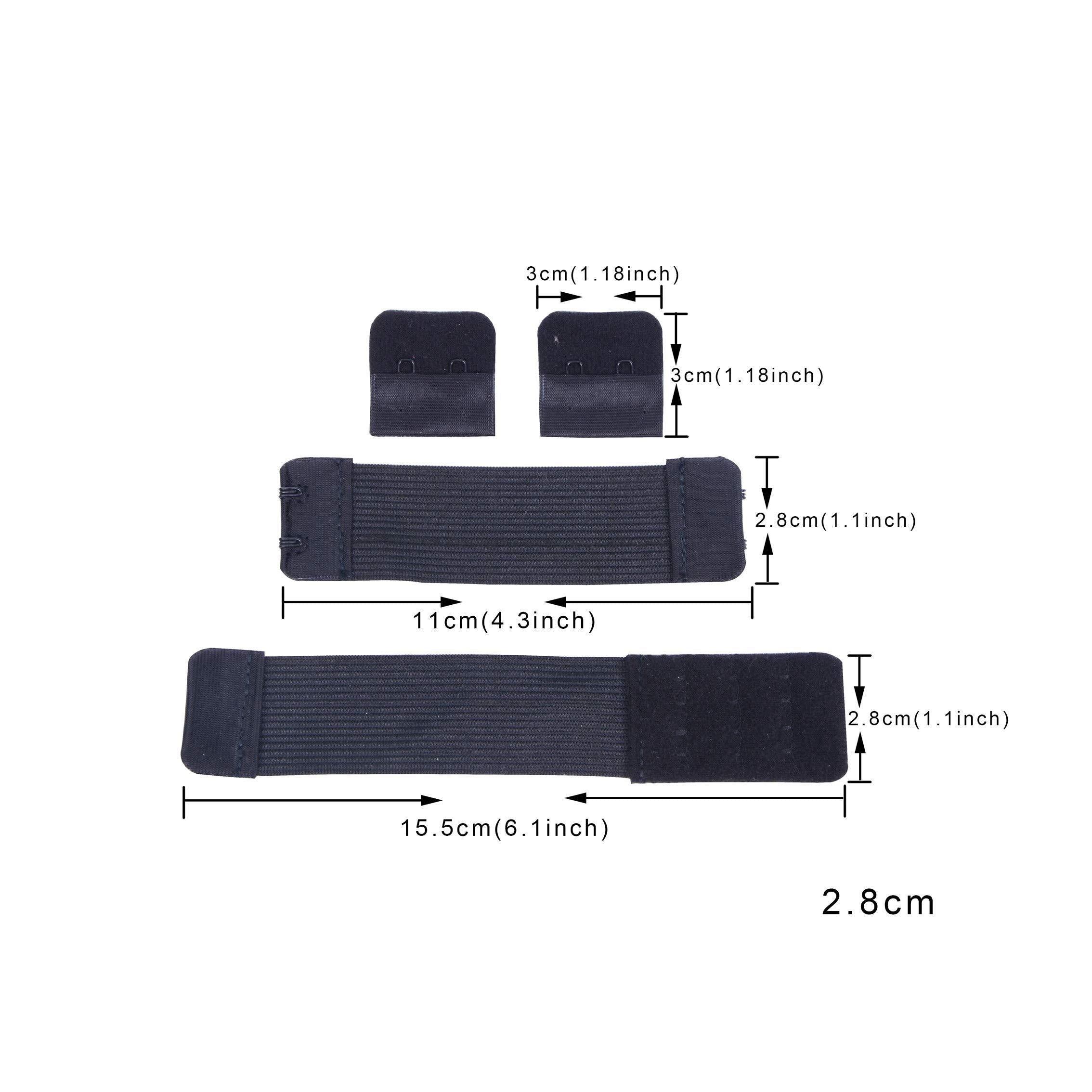 4PCS Wig Accessories, Adjustable Elastic Band, Adjustable Wig Straps With Hooks For Lace Front Wig