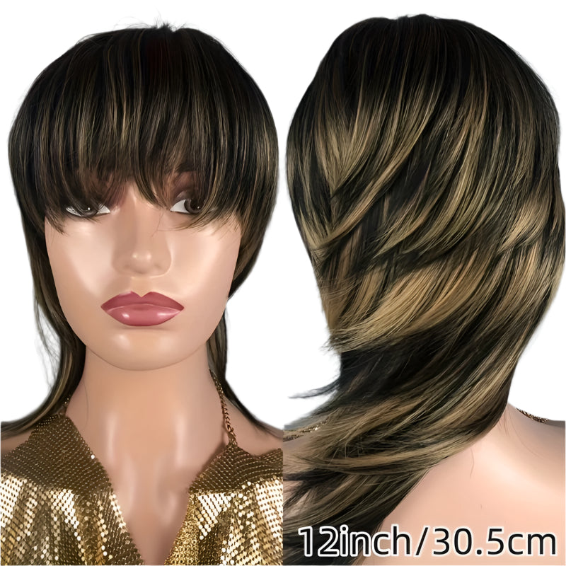 Mullet Wig Pixie Cut Wigs