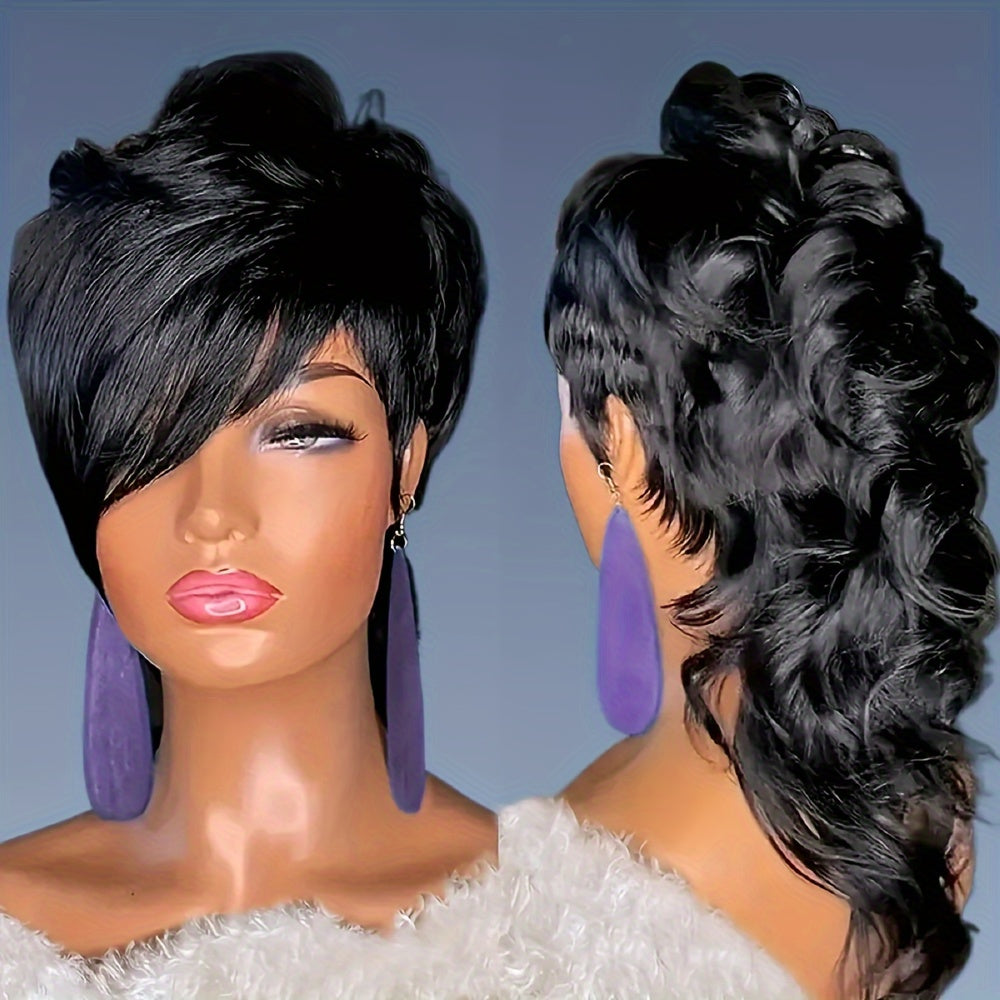 Chic Pixie Cut Mullet Wig