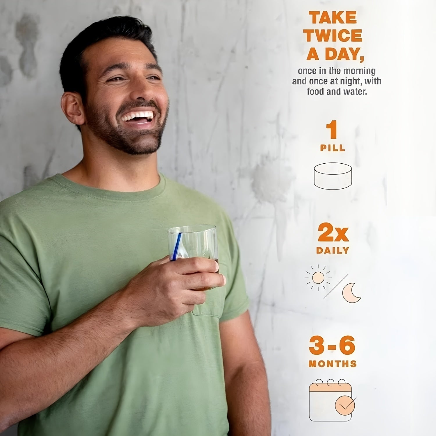 Hair Growth Supplements For Men, Hair Growth Product With Proprietary Collagen Complex, Results Of Thicker, Fuller Hair 180 Tablets - 3 Month Supply