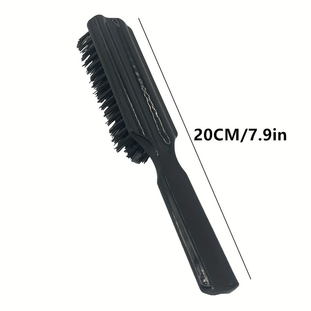 Plastic Handle Nylon Bristle Brush Hairdressing Comb Designed For All Hair Types