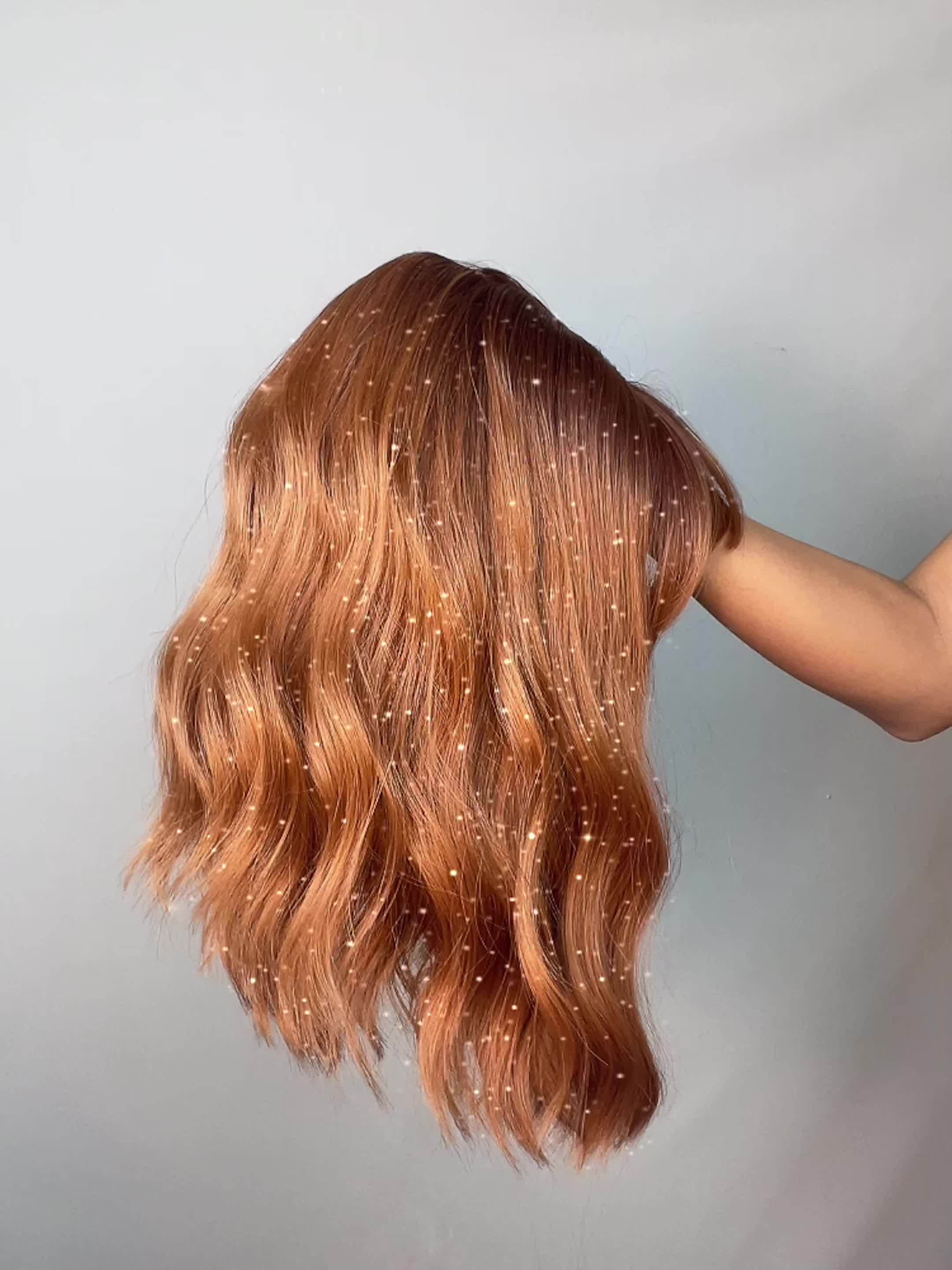 Ginger wig with bang