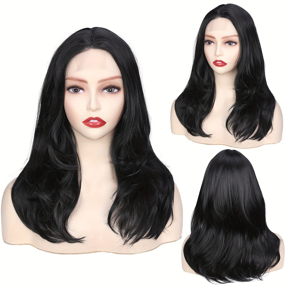Long Wavy Wig With Highlights