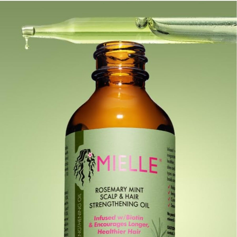 Mielle Organics Rosemary Peppermint Essential Oil, suitable for all hair types, 59ml