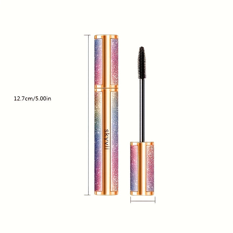 1pc-Skyvii Mascara Set - Waterproof, Volumizing & Long-Wearing, Black Tone for All Skin Types, Sweatproof, Easy to Remove - valentines day gifts for women