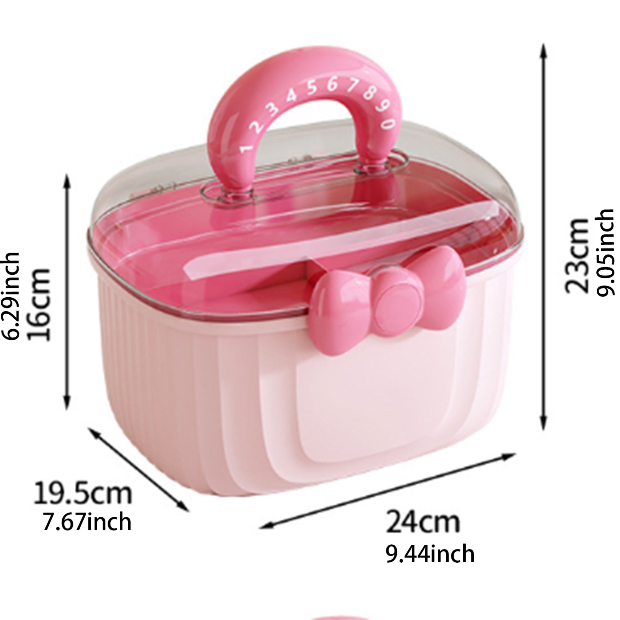 Hair Accessories Organizer for Girls 2-Layer