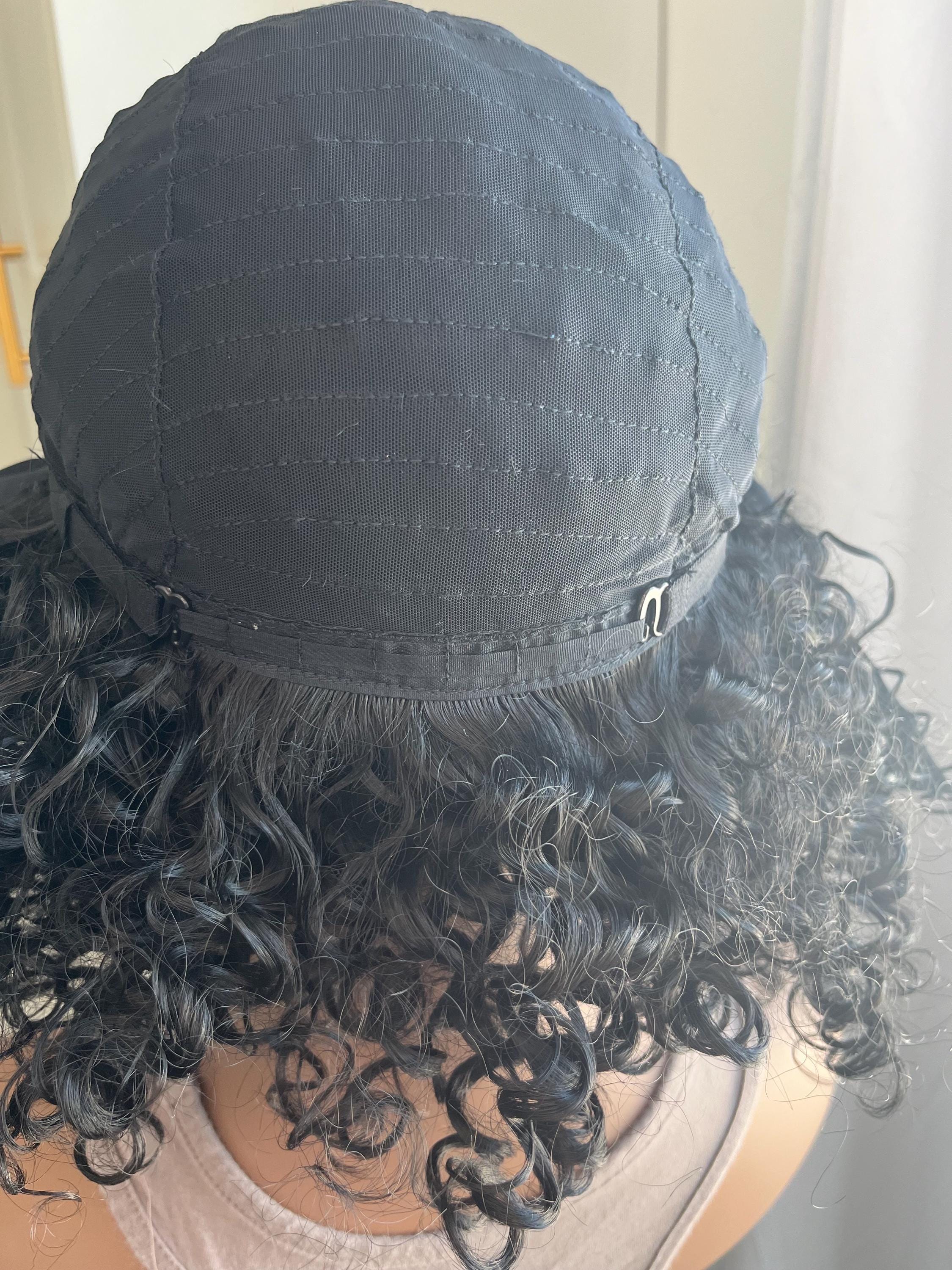 Headband curly wig | Premium Synthetic fibers| color 1b